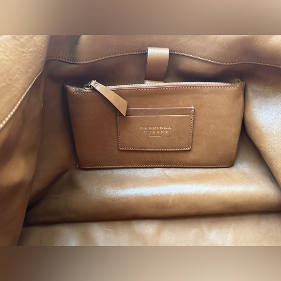 GABRIELA HEARST Mcewan Tote XL Oversized Brown Carryon Leather Bag Shopper Jumbo - Picture 14 of 16